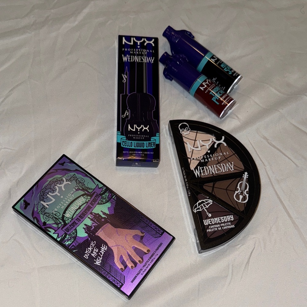 *LIMITED EDITION* NYX x Wednesday Makeup Collection